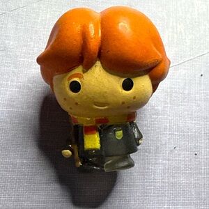 Ron Weasley with Wand Harry Potter Wizarding World Ooshies Pencil Topper Figure